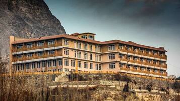 Fachada de la propiedad