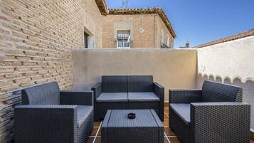 Deluxe kamer, terras | Terras