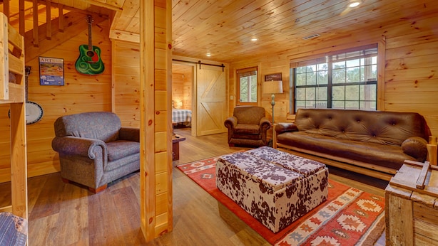 Cabane, 3 chambres | Salle de séjour