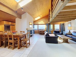 Dining - Diure 222, quiet, central location (Verbier)