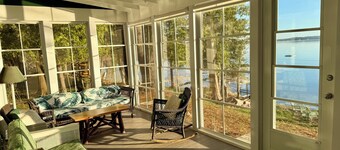 Screened-Porch Torch Lake Cottage • Historic Family Retreat • Walk to Alden
