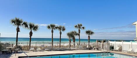 Una piscina climatizada