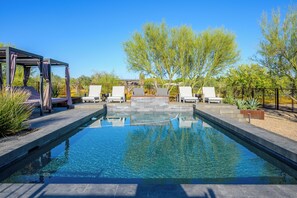 Una piscina climatizada