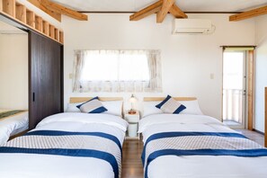 2 bedrooms, desk, free WiFi, bed sheets - MefiYou Ishigaki Island / Ishigaki Okinawa (Ishigaki)