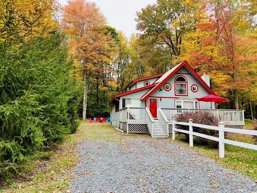 ARROWHEAD LAKE - Ski Chalet- Gameroom, Firepit - Lake View, Walk to Beach/Island