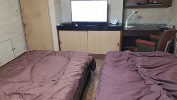 2 多间卧室、办公桌、免费 WiFi、床单