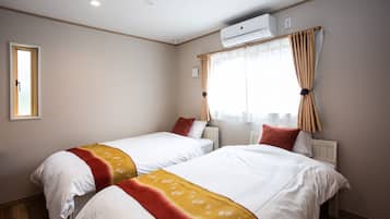 2 habitaciones, escritorio, wifi gratis y ropa de cama