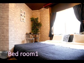 3 chambres, bureau, fer et planche Ă repasser, Wi-Fi gratuit