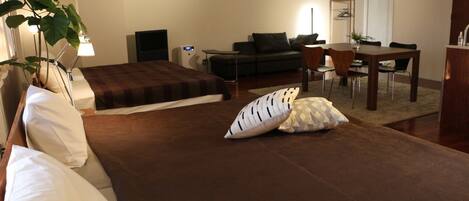 1 habitación, escritorio, wifi gratis y ropa de cama