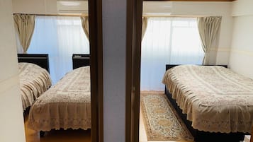 2 bedrooms, desk, iron/ironing board, free WiFi