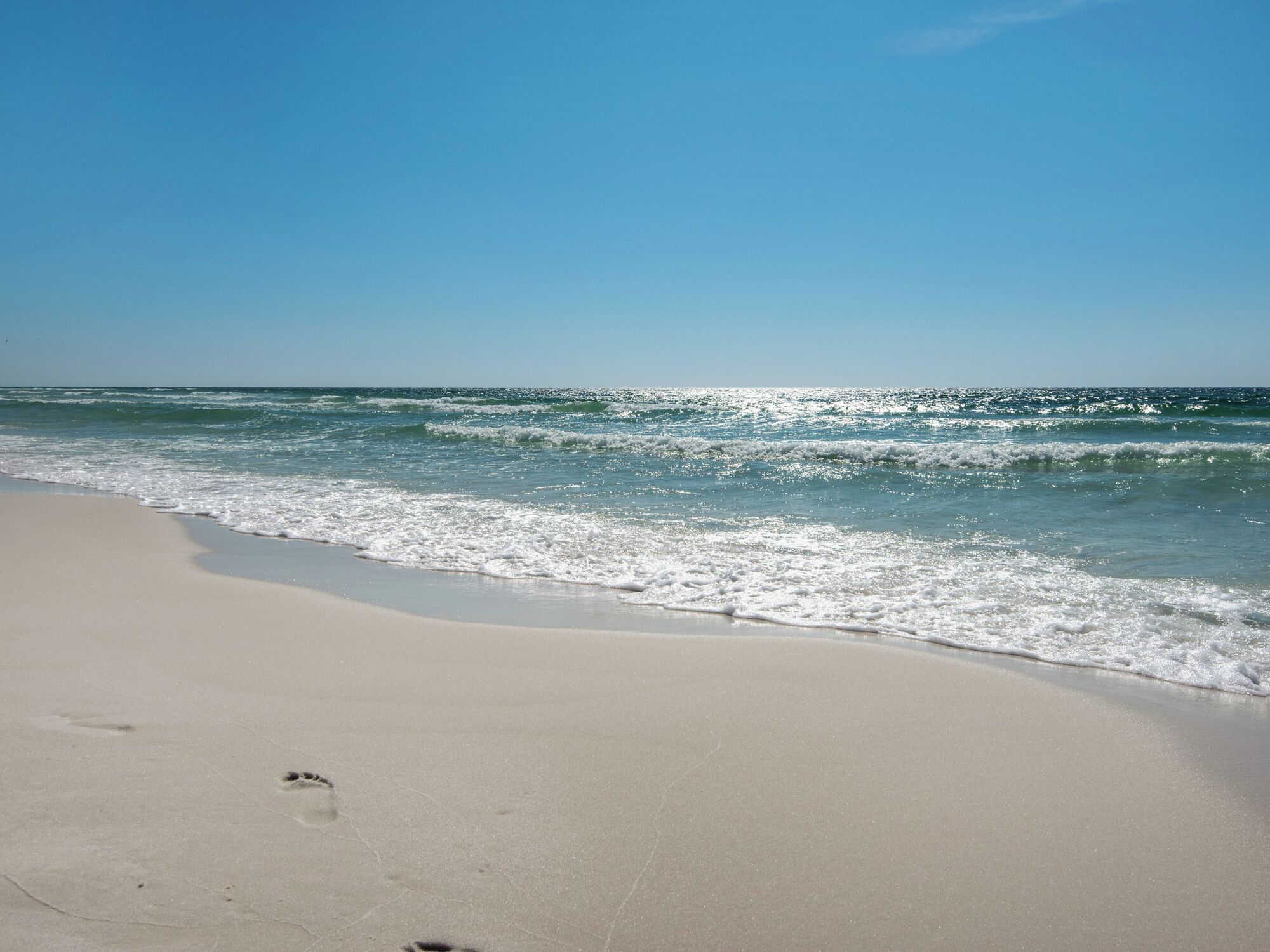Una spiaggia nelle vicinanze