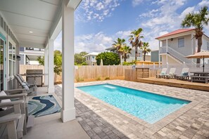 A heated pool - Gulf Views | Private Pool | 7 King BRs | Luxury Crystal Beach (Destin)