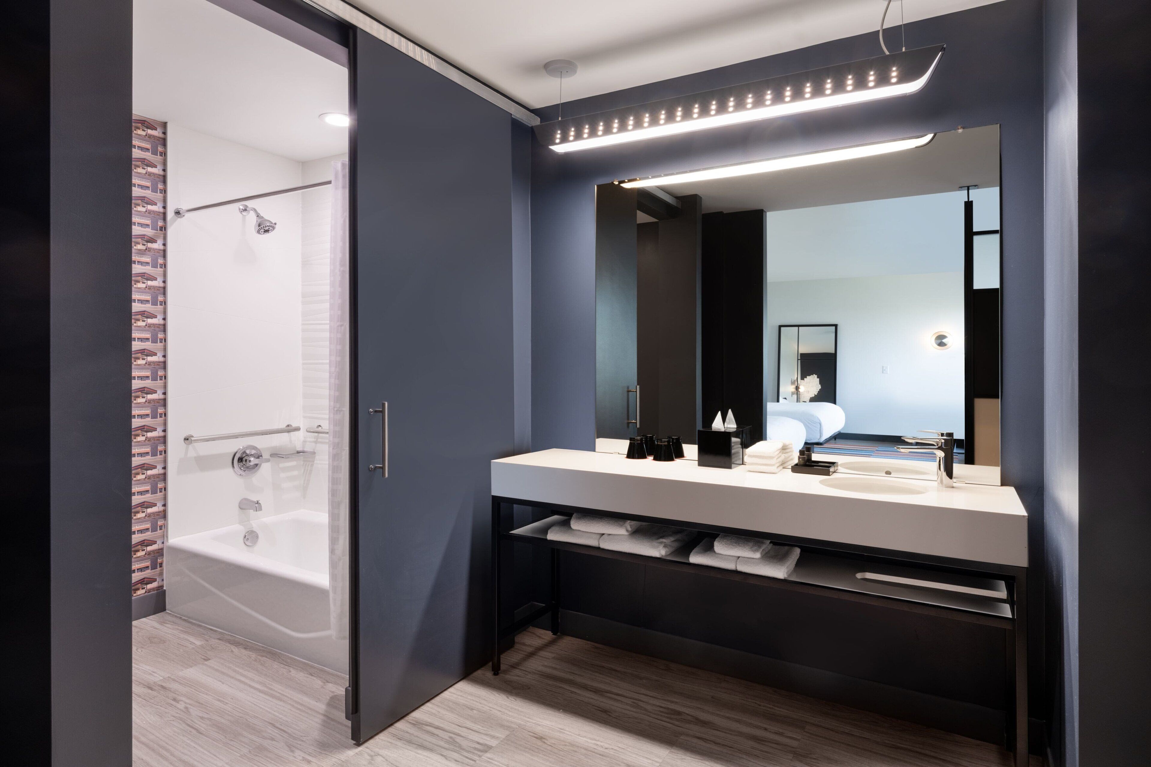 free toiletries, hair dryer, towels, soap