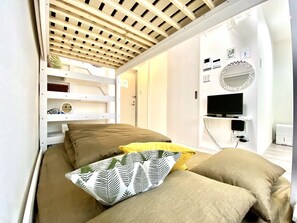 1 Schlafzimmer, Schreibtisch, Bügeleisen/Bügelbrett, kostenloses WLAN