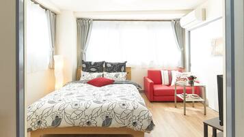 2 間睡房、書桌、熨斗/熨衫板、免費 Wi-Fi