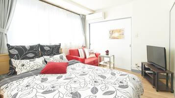 2 間睡房、書桌、熨斗/熨衫板、免費 Wi-Fi