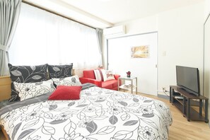 2 chambres, bureau, fer et planche à repasser, Wi-Fi gratuit