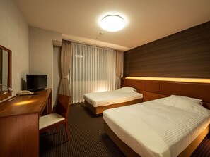 1 bedroom, desk, iron/ironing board, free WiFi - Twin room Nonsmoking | Stay without meals 3 m / Osaka Ōsaka (Osaka)