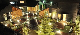 Villa Terrace Building 01 Covered terrace with BB / Maebashi Gunma