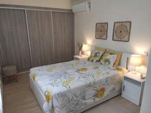 2 bedrooms, iron/ironing board, travel crib, free WiFi