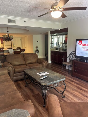 Remodeled!!!  Large balcony overlooking the creek with amazing sounds