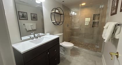 Remodeled!!! Large balcony overlooking the creek with amazing sounds