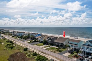 Exterior - "Gulls & Bouys II" - Oceanfront Home, 4 Bedrooms / 4 Bathrooms (Holden Beach)