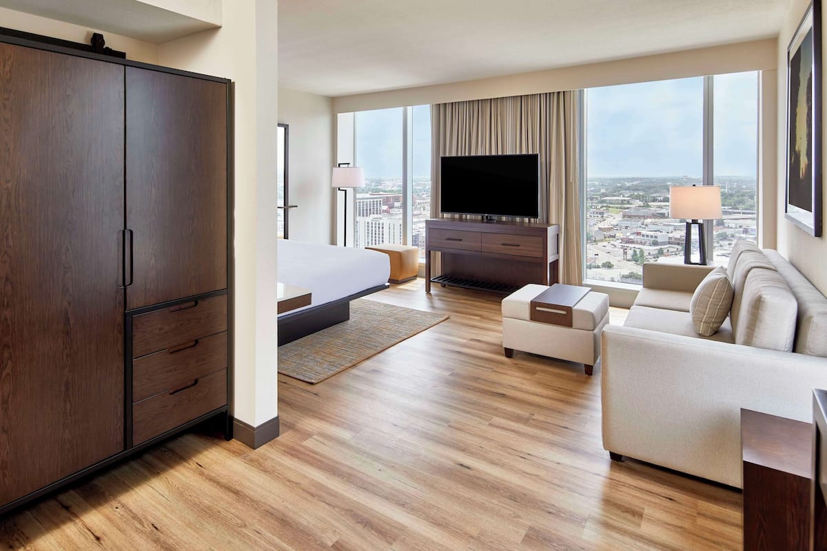 Premium Studio, 1 King Bed, City View | View from room