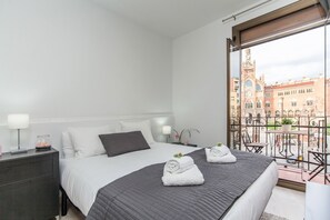 1 Schlafzimmer, Bügeleisen/Bügelbrett, kostenloses WLAN, Bettwäsche