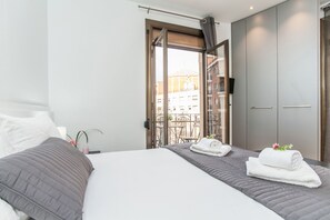 1 Schlafzimmer, Bügeleisen/Bügelbrett, kostenloses WLAN, Bettwäsche