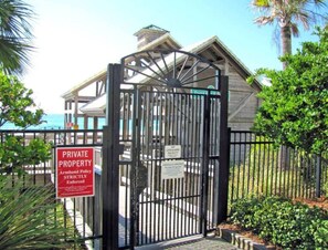 Enceinte de l’hébergement