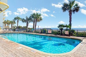Indoor pool, a heated pool