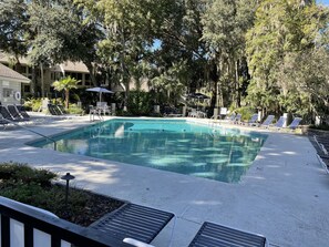 Alberca al aire libre 