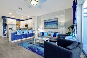 Smart TV, video games, DVD player, books