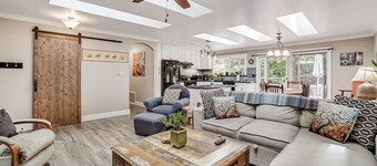 Peaceful, private 3BD home nestled in the redwoods