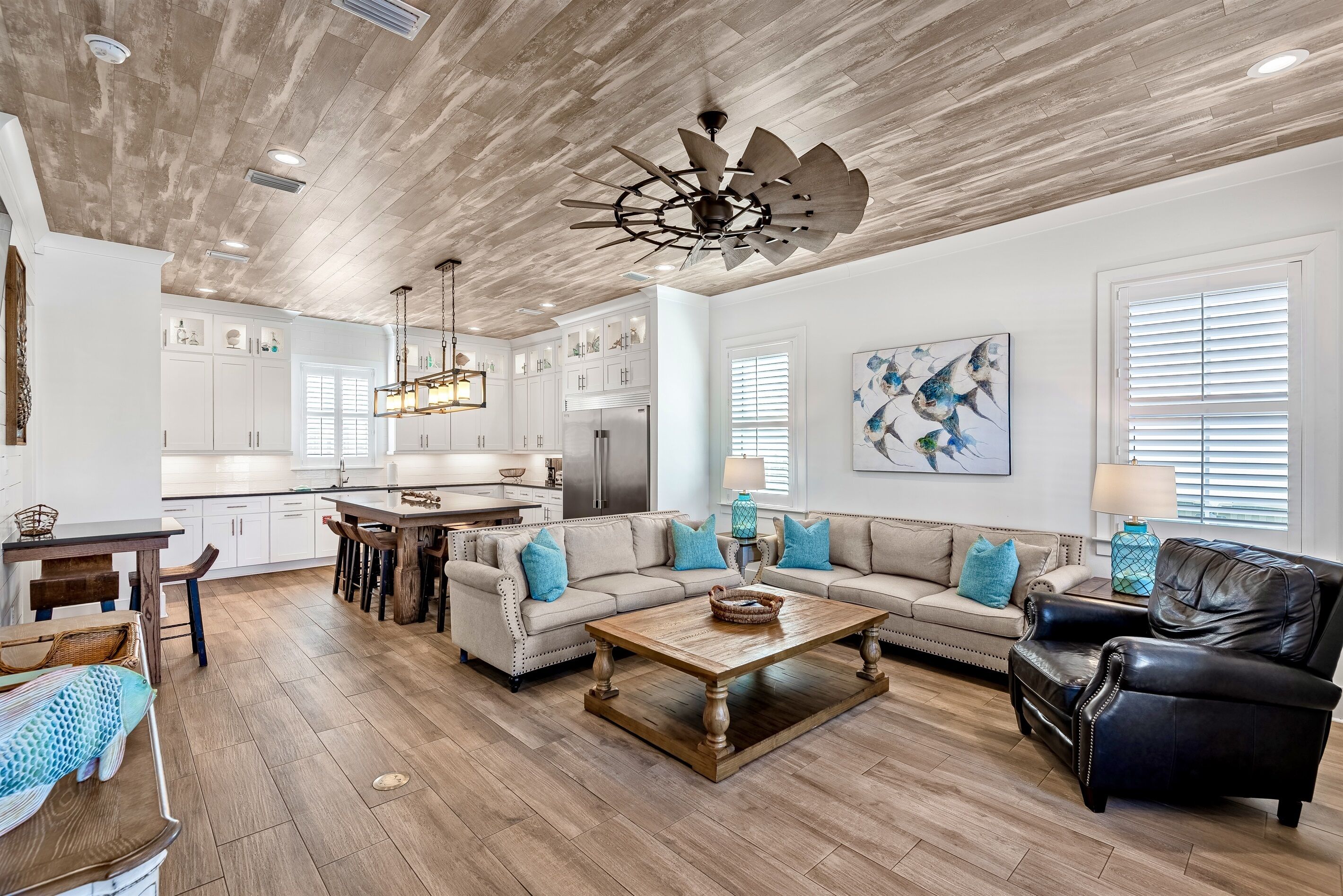 Smart TV, video games, foosball