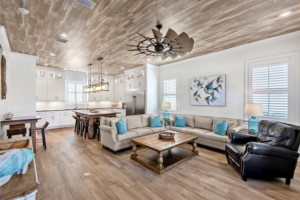 Smart TV, video games, foosball