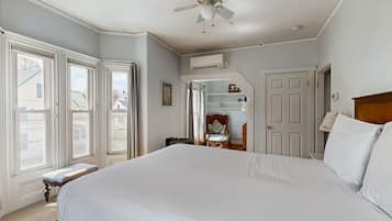 2 habitaciones, tabla de planchar con plancha, wifi y ropa de cama