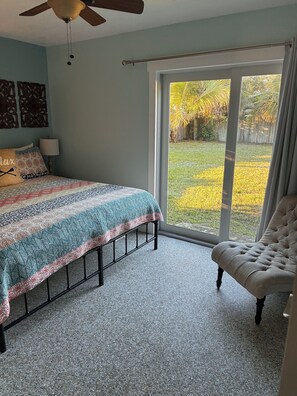 3 bedrooms, iron/ironing board, travel cot, WiFi