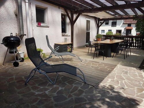 Vacation Home "Hof Chirphendorf" with Wi-Fi, Garden & Terrace