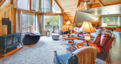 Remote Elk City Escape w/ Decks & Mtn Views!