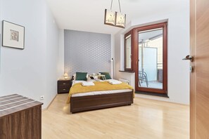 1 Schlafzimmer, Schreibtisch, Bügeleisen/Bügelbrett, WLAN