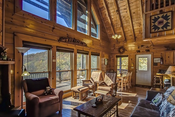 Fernseher, Kamin, DVD-Player