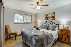 4 chambres, bureau, fer et planche à repasser, Wi-Fi gratuit