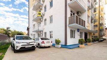 Fassade der Unterkunft