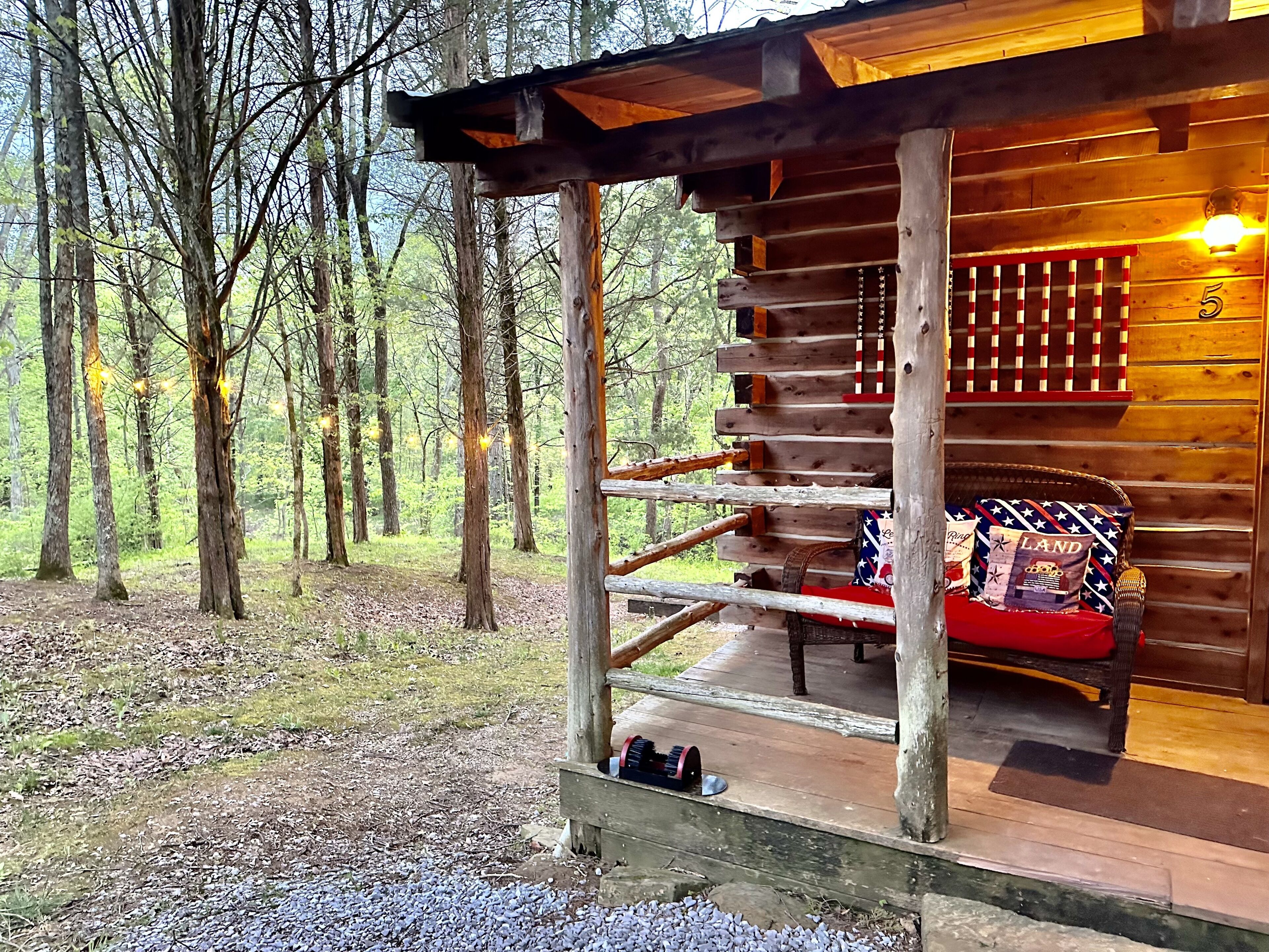 Liberty Lodge porch