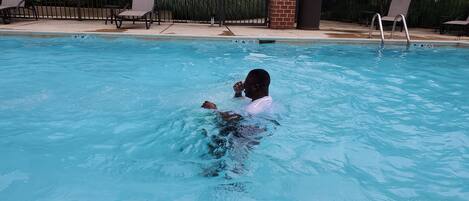 Alberca al aire libre