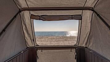 Tæt på stranden