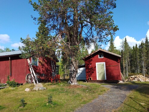 Tiny Timber Lodge from early 1900s