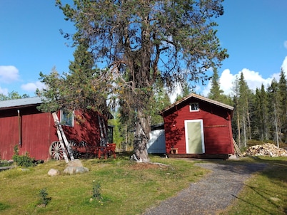 Tiny Timber Lodge from early 1900s
